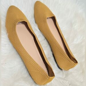 BABUDOG Mesh Pointed Toe Flats Soft Lightweight Shoe Size 8🌴